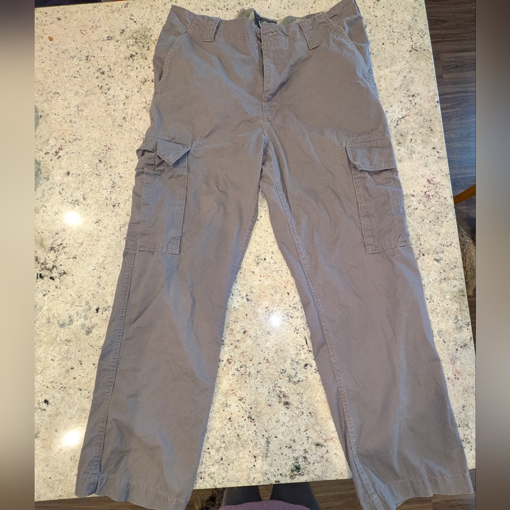 RedHead Men’s Cargo Pants 32x30 Gray 100% Cotton Utility Work Outdoor Hiking
